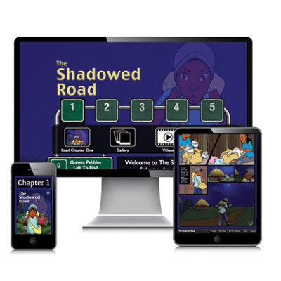 The Shadowed Road: Interactive Graphic Novel + Paperback Book