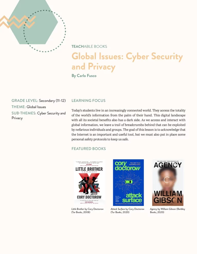 Great Canadian Books: Cyber Security and Privacy