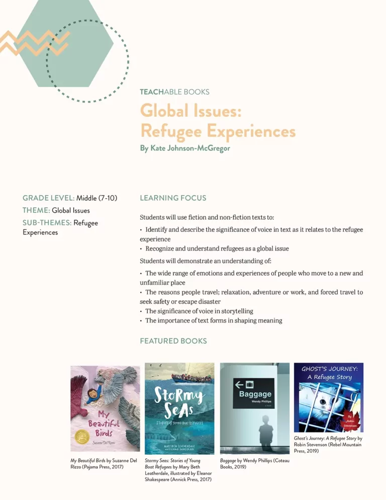 Great Canadian Books: The Refugee Experience