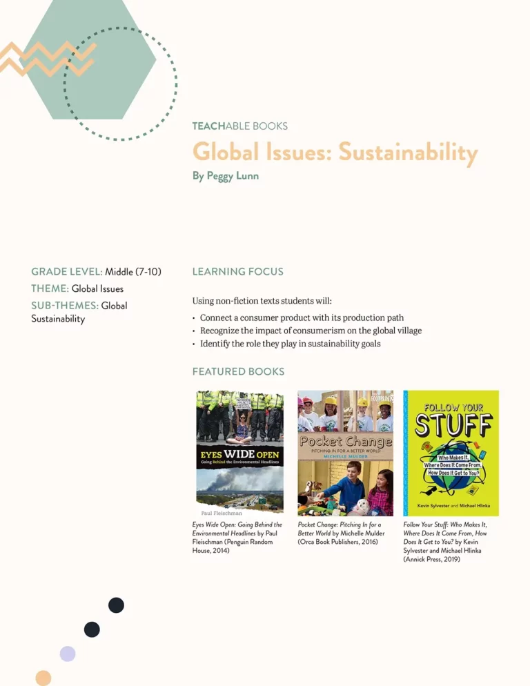 Great Canadian Books: Sustainability