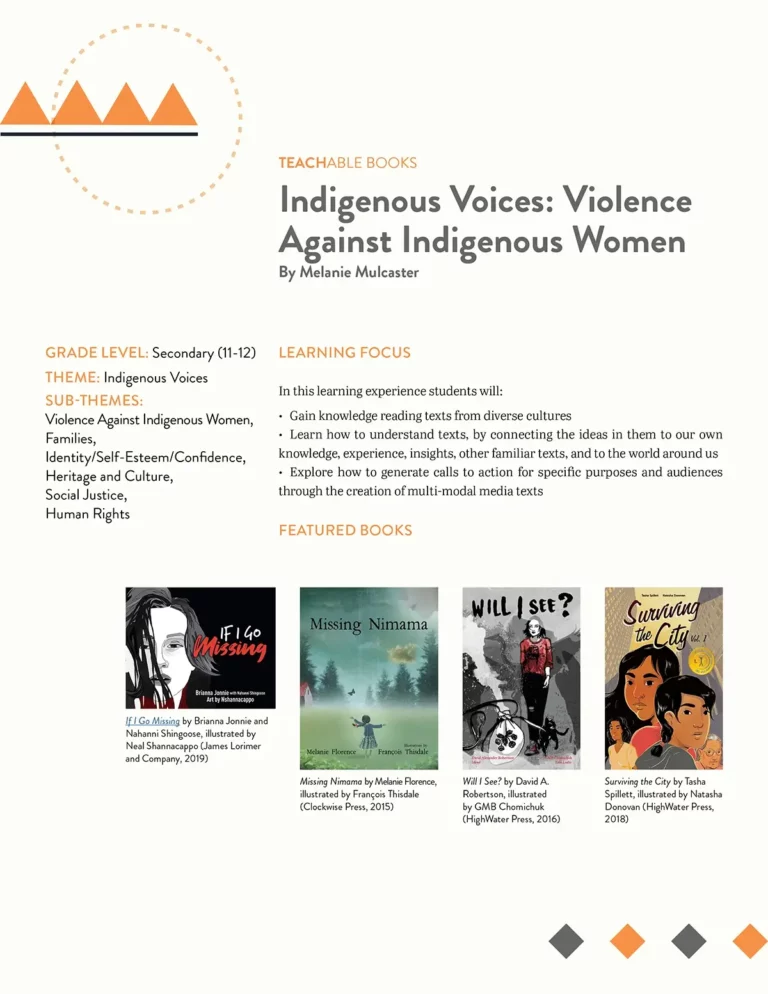 Great Canadian Books: Violence Against Indigenous Women