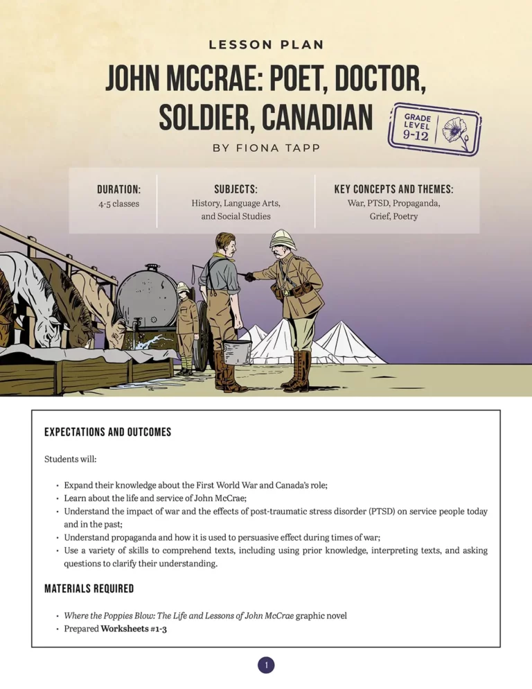 John McCrae: The Impact of War and PTSD