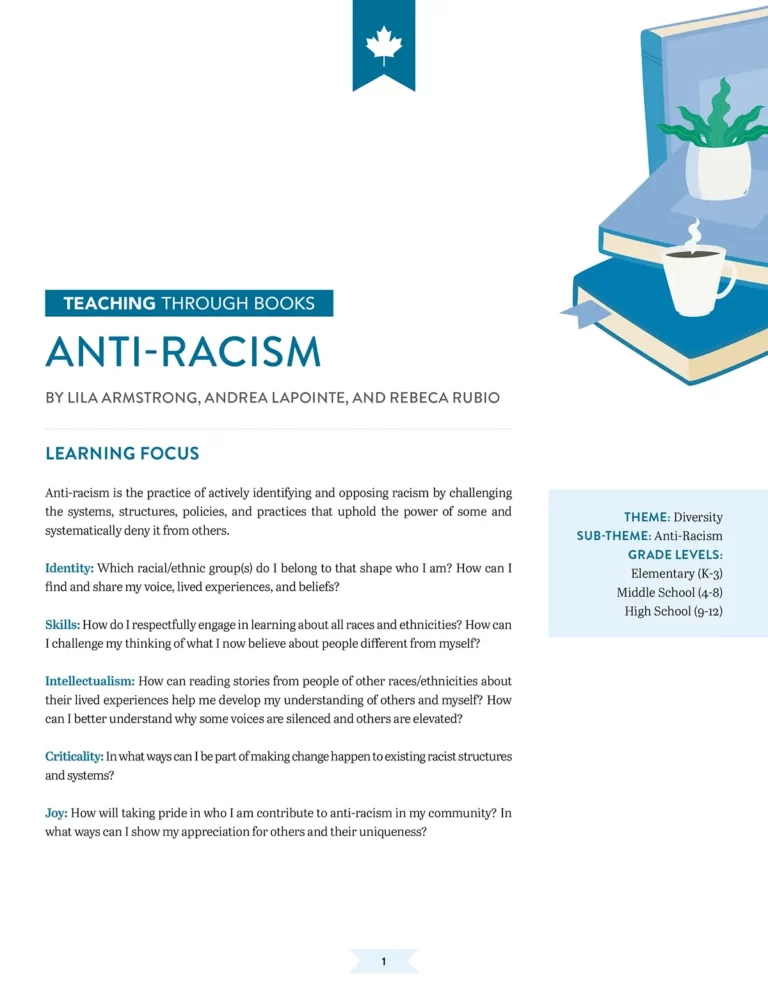 Teaching Through Books: Anti-Racism