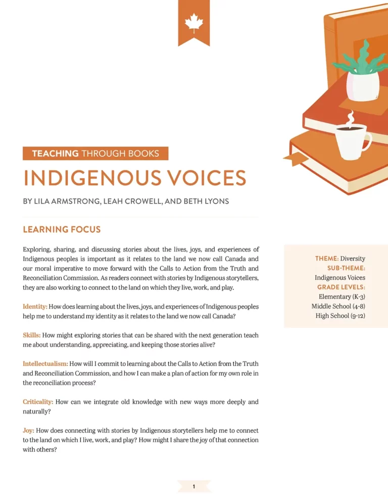 Teaching Through Books: Indigenous Voices