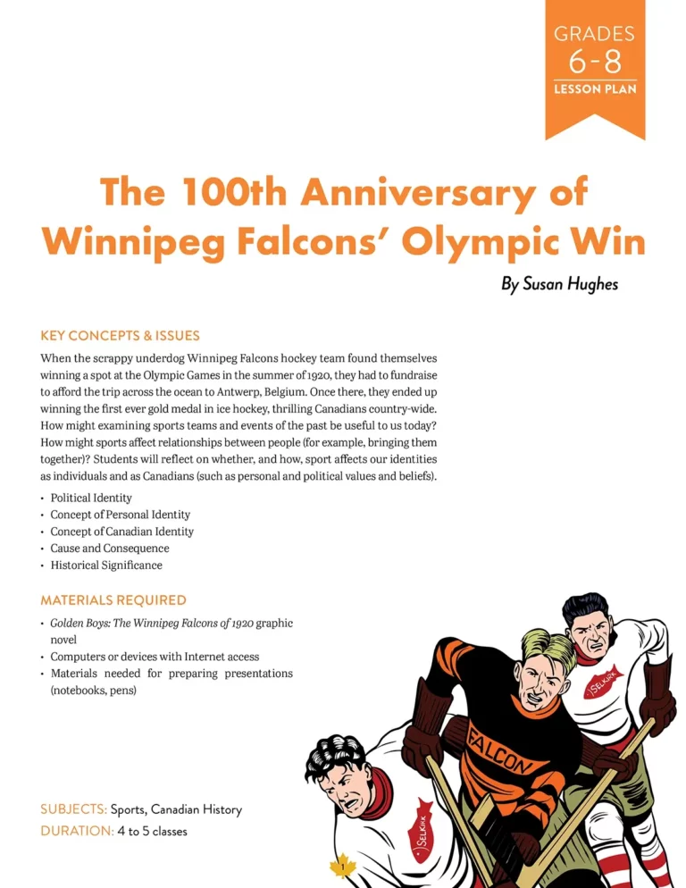 Exploring Sports, Identity, and the Winnipeg Falcons’ Legacy